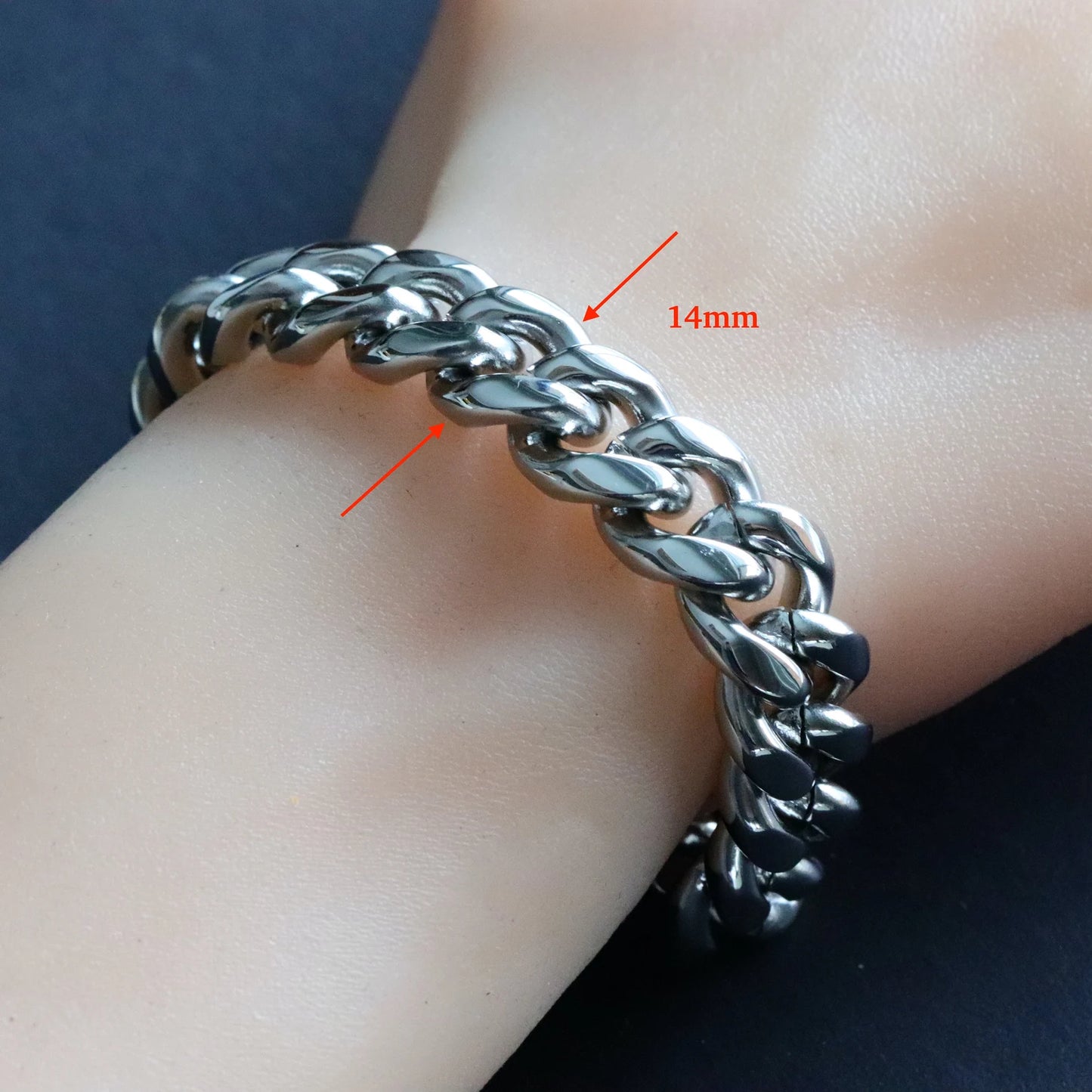 Cuban Link Bracelet (Stainless Steel)